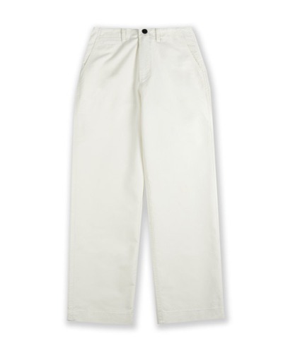 [퍼렌] 23SPRING chino trousers_white